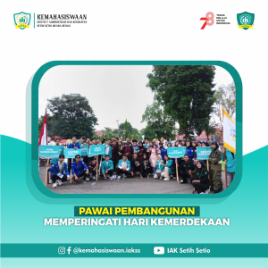 BEM DAN UKM IAKSS MUARA BUNGO RAMAIKAN PAWAI PEMBANGUNAN KABUPATEN BUNGO