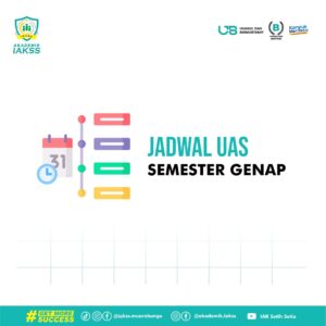 Jadwal UAS Semester Genap Mahasiswa IAK Setih Setio Tahun 2024