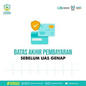 Batas Pembayaran SPP Sebelum UAS Semester Genap Tahun 2024