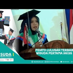 Pidato Wisudawan Lulusan Terbaik IAK Setih Setio Tahun 2023