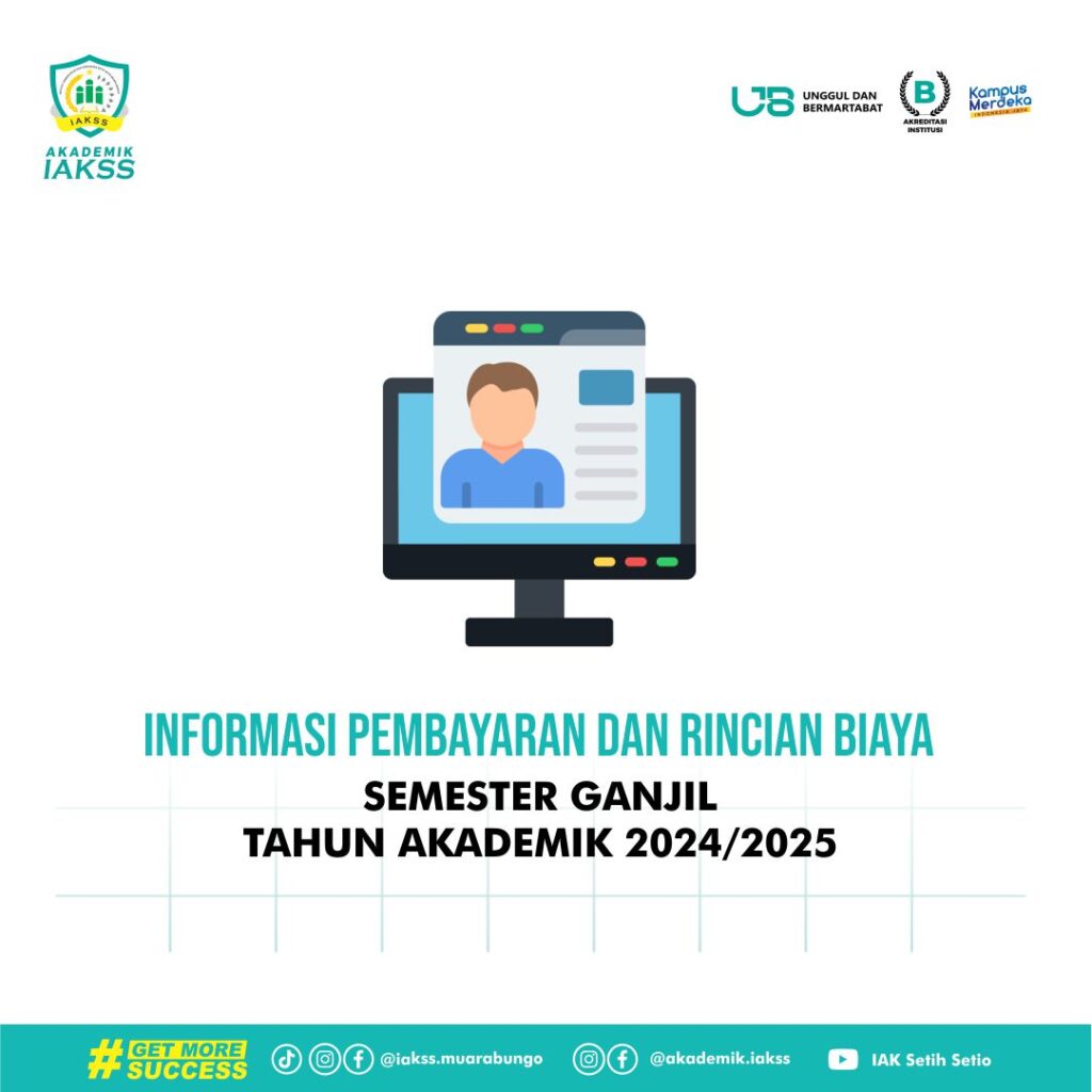 Jadwal dan prosedur pembayaran semester ganjil tahun 2024