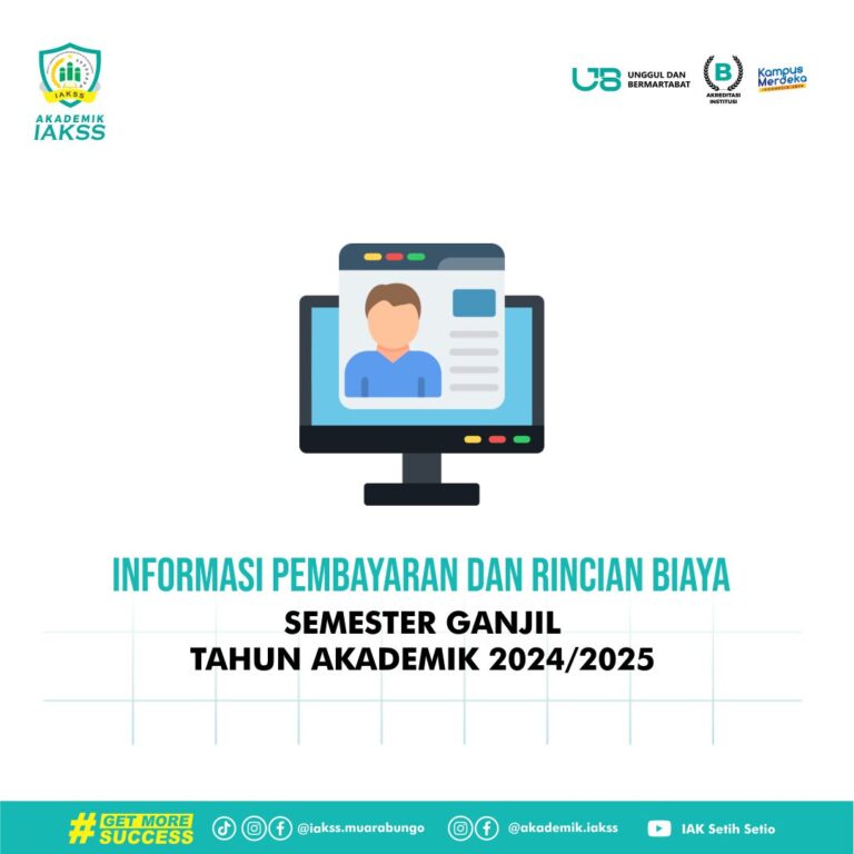 Informasi Pembayaran Daftar Ulang dan SPP Tahun Akademik 2024/2025