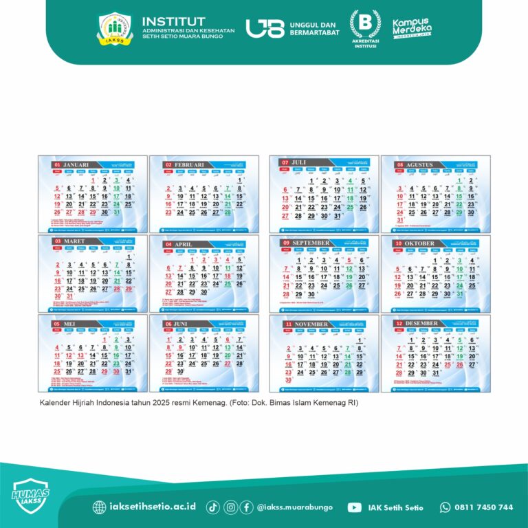 Kalender Hijriah Tahun 2025 Link PDF dan Download