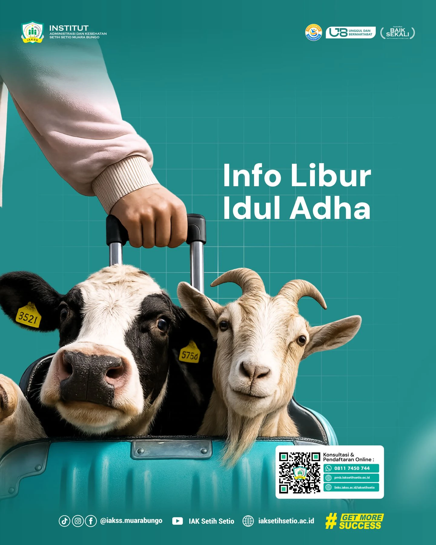 Pengumuman Libur Idul Adha 1447H IAK Setih Setio
