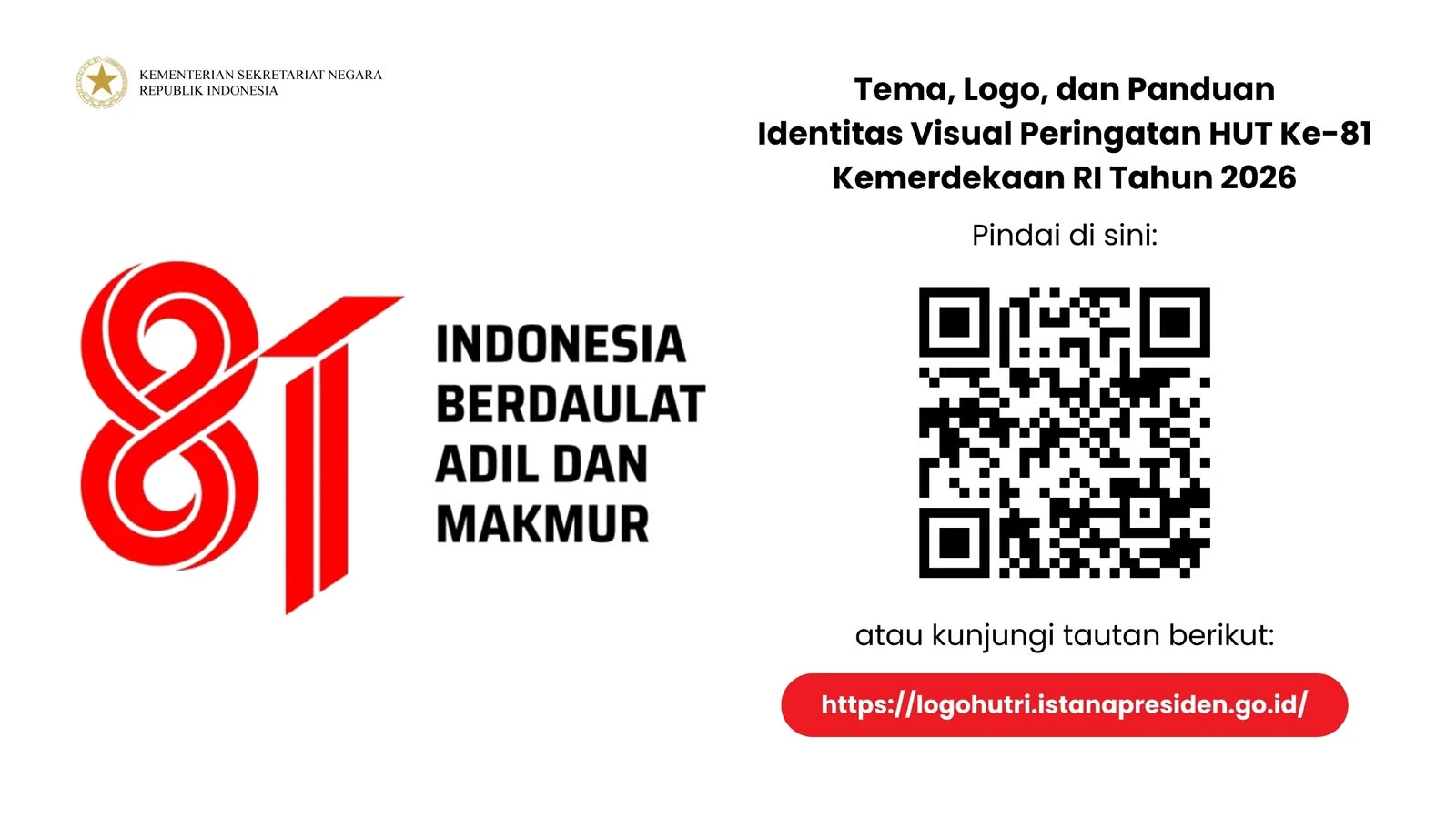 HUT RI 81: Tema, Filosofi Logo, dan Semangat "Indonesia Berdaulat"