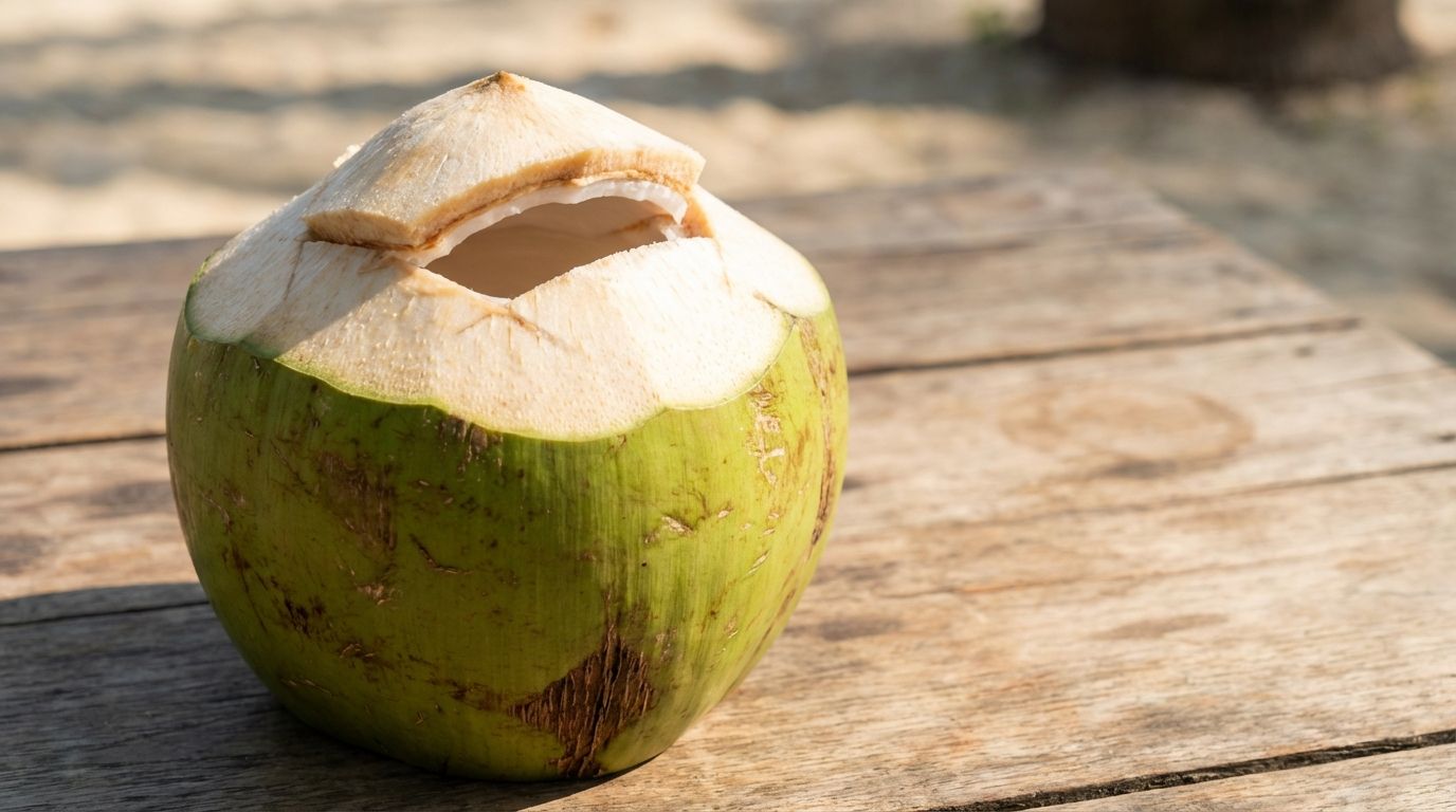 Air Kelapa Hijau: Si Penyelamat Dehidrasi Saat Diare? Yuk, Kupas Tuntas Faktanya!