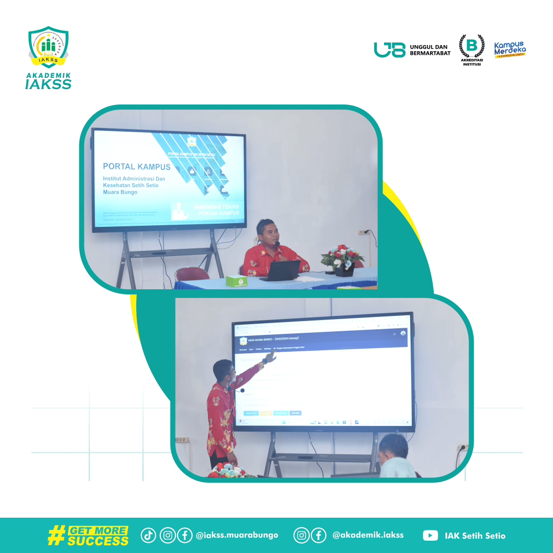 Bidang Akademik IAKSS Adakan Bimtek Portal Kampus untuk Dosen