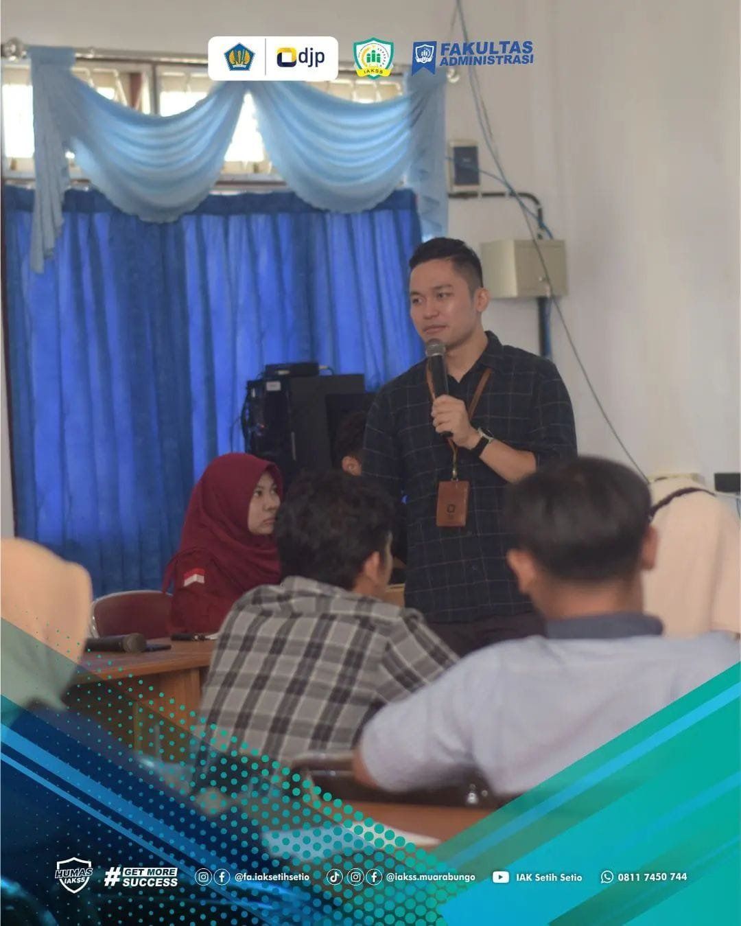 Tax Goes to Campus IAKSS Muara Bungo, Literasi Sadar Pajak ke Gen Z