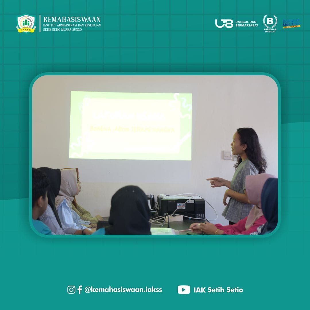 Bidang Kemahasiswaan IAK Setih Setio Lakukan Monitoring Kelompok P2MW Mahasiswa