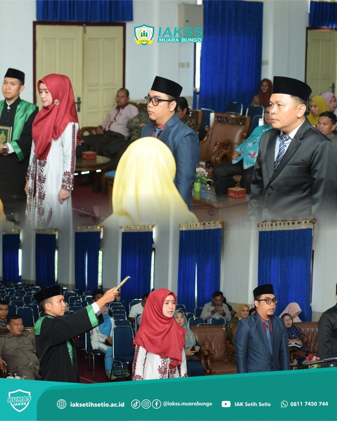 Rektor IAKSS Lantik Sejumlah Pejabat Struktural Baru