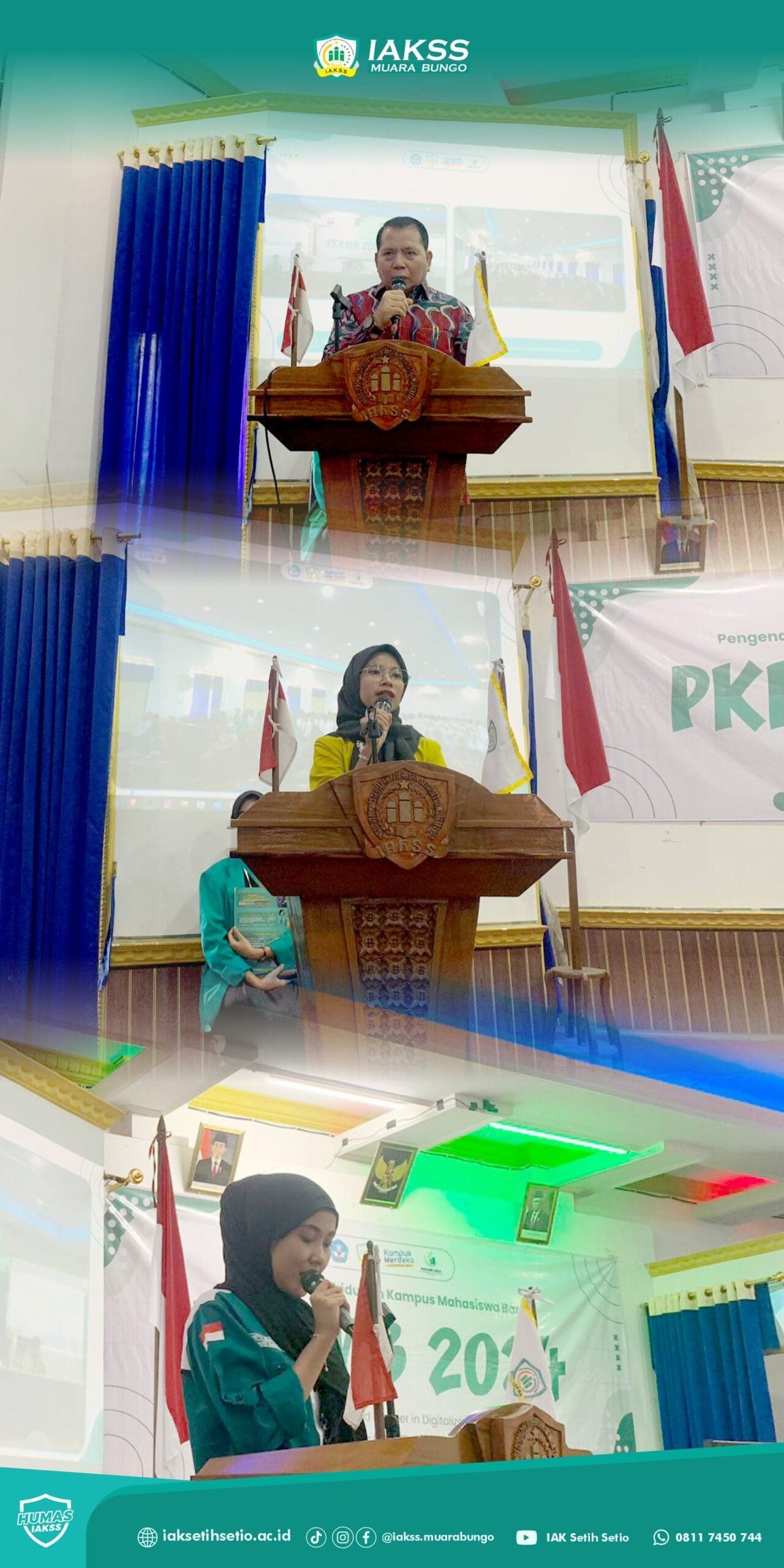 Pembukaan PKKMB IAKSS 2024