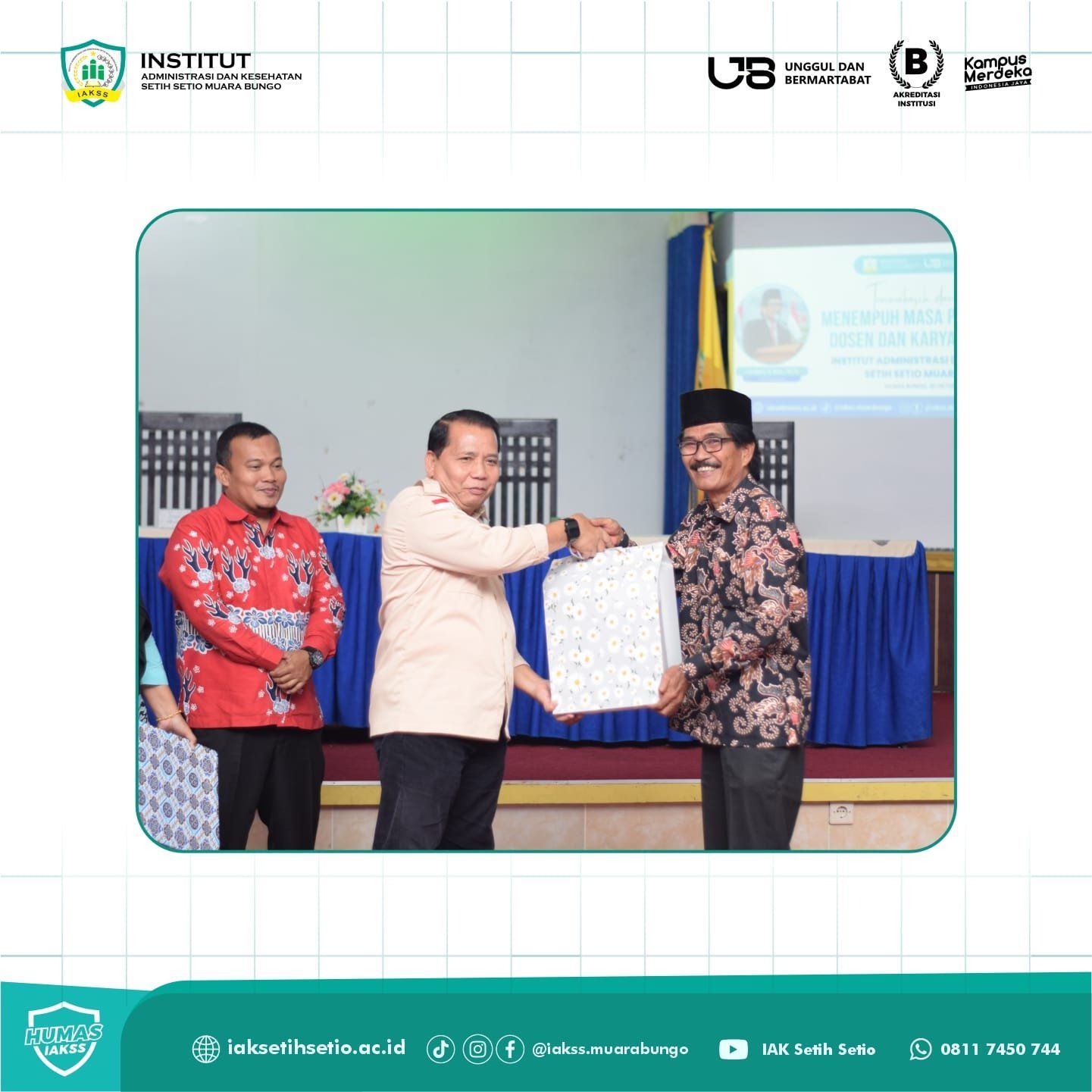 TANGIS HARU IRINGI PURNA TUGAS Hasdani,S.Sos., M.Si