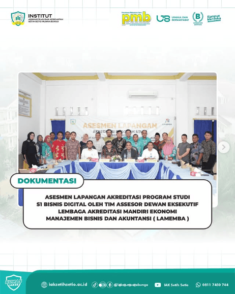 Asesmen Lapangan dalam Akreditasi Program Studi S1 Bisnis Digital