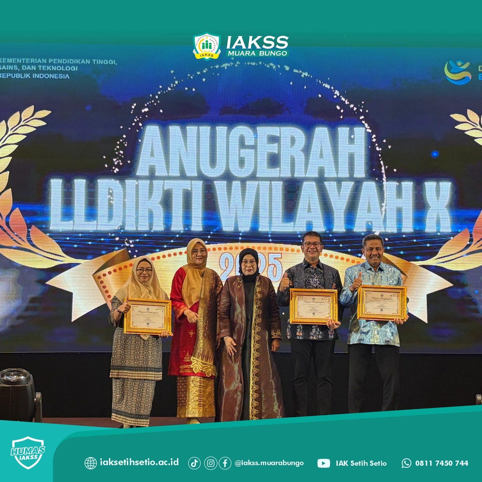 Institut Administrasi dan Kesehatan Setih Setio Meraih Dua Penghargaan LLDIKTI X