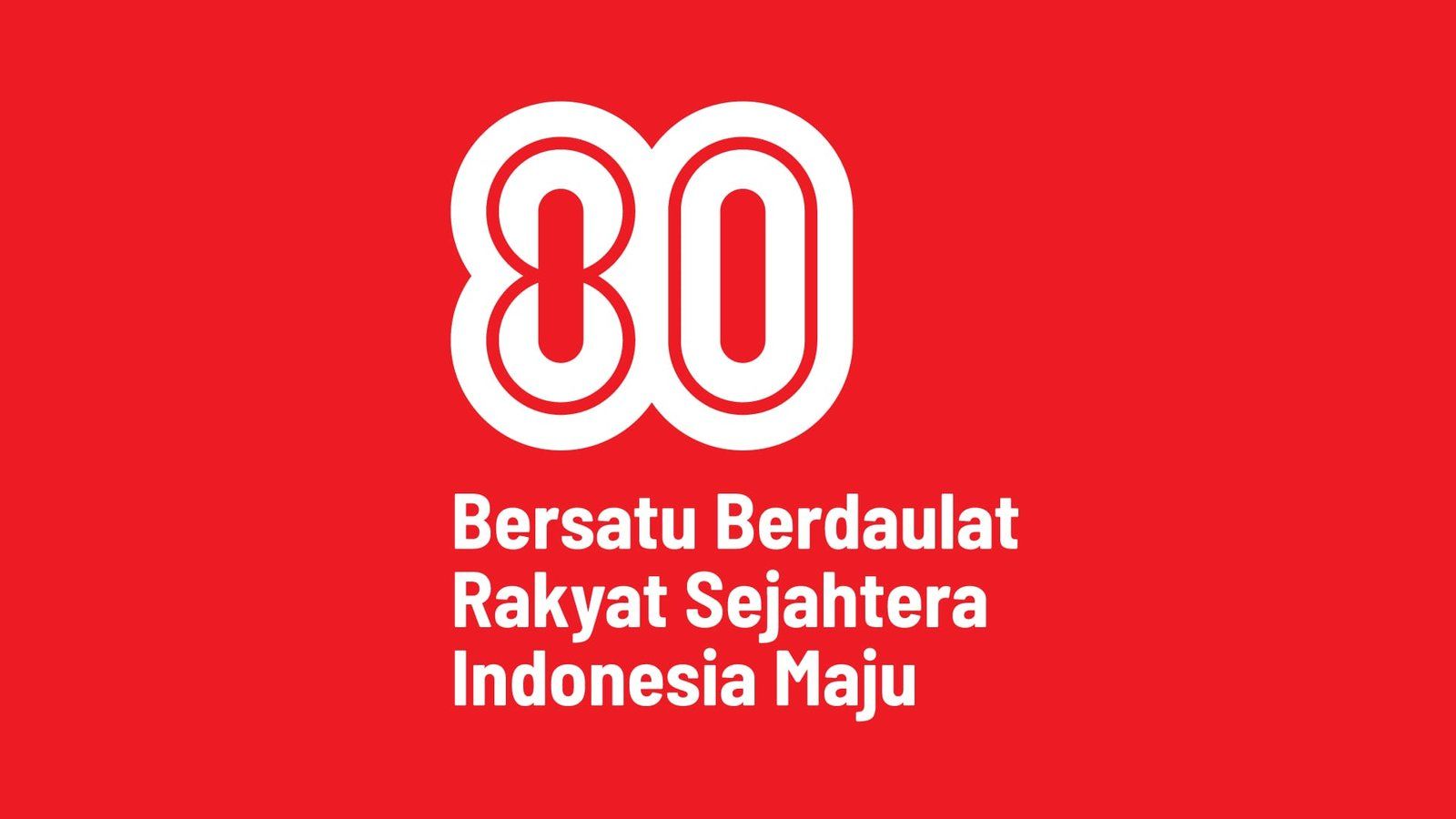 Unduh Logo HUT RI ke 80 Link Resmi dan Pedoman